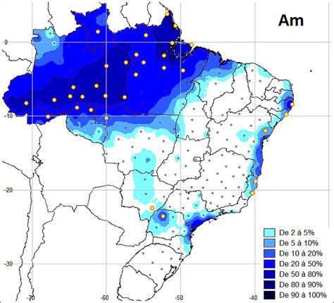 Les Types De Climats Annuels Au Brésil Une Application De La