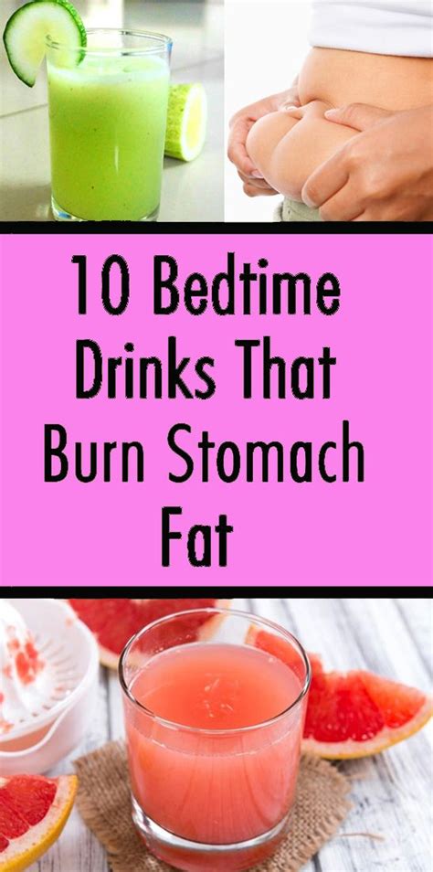10 Bedtime Drinks That Remove Belly Fat Weight Loss Plan