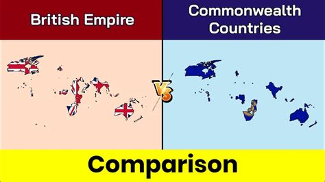 British Empire Vs Commonwealth Of Nations Commonwealth Of Nations