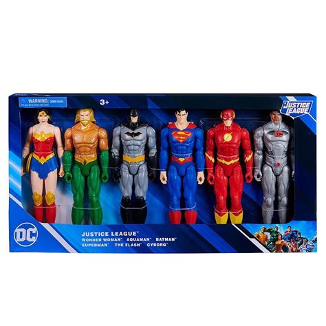 The Justice League Action Figures Are In Their Original Packaging