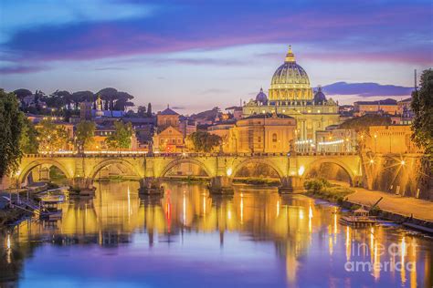 Vatican City Sunset Photograph By Ryan Mckee Fine Art America