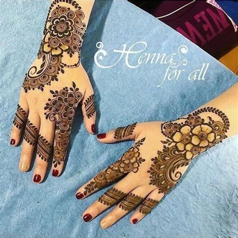 20 Most Beautiful And Remarkable Henna Designs For Women Khafif