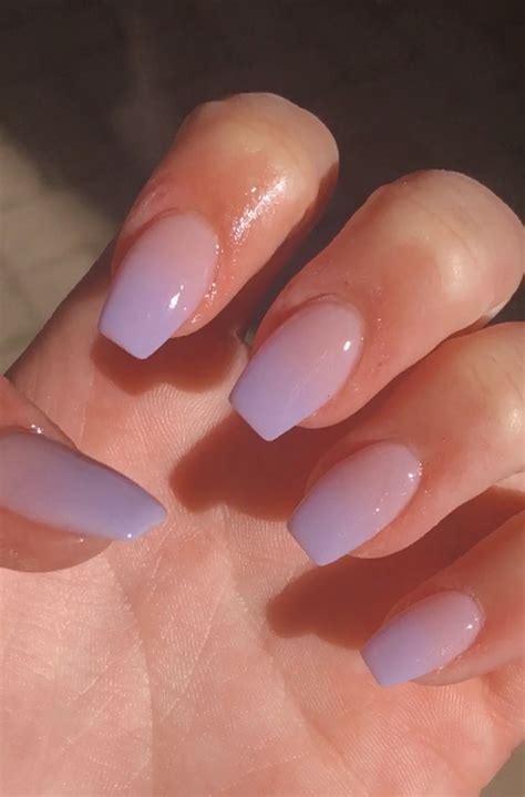 purple ombre nails purple acrylic nails lilac nails gel nails