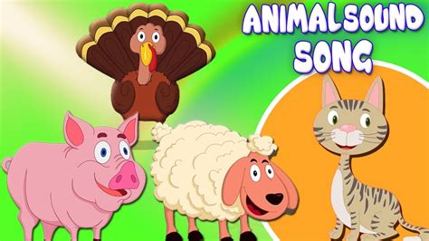 El Sonido De Los Animales Aprende Los Animales Animals Sounds Song