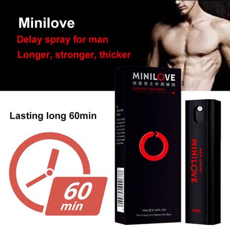 Minilove 10ml Male Sex Delay Spray For Penis Men Powerful Ejaculation