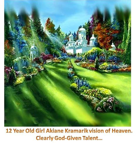12 Year Old Girl Akiane Kramarik Vision Of Heaven Akiane Kramarik