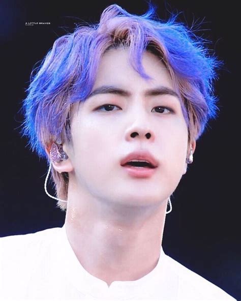 ͎ﾐ 𝖇𝖙𝖘 𝖎𝖈𝖔𝖓𝖘 Purple Hair Seokjin Purple Hair Bts Hair Color