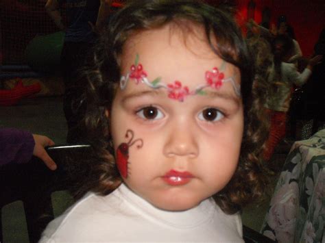 Maquillaje Artistico Infantil Para Nenas Mariposas Flores