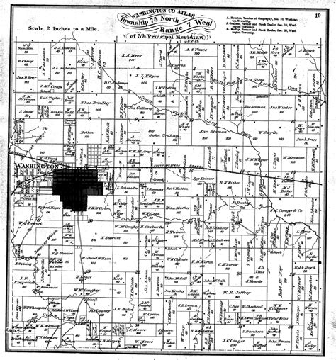 Washington County Township Maps