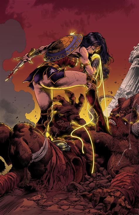 Wonder Woman Vs Minotaur By Hitokirisan On Deviantart
