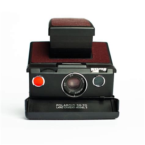 Vintage Polaroid Sx 70 Instant Film Camera Model 2 Fully Black Etsy