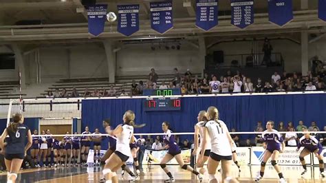 Byu Womens Volleyball Sweeps Weber State Youtube