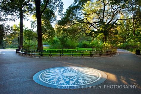 Central Park John Lennon Memorial © John Lennon Memorial Nyc New York