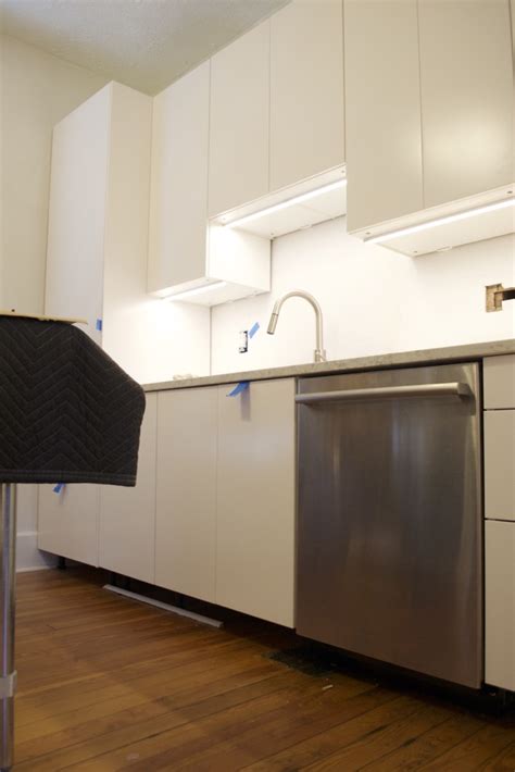 Ikea cabinets can save you a bundle — but there are some sticking points to be aware of before installing them. Tips for Installing Ikea Under Cabinet Lighting — The White Apartment