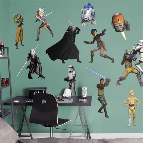 Fathead Star Wars Rebels Characters Collection X Large Officially Licensed Removable Wall