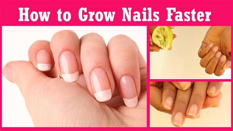 How To Grow Nails Faster And Stronger In Just 7 Days How To Grow Long