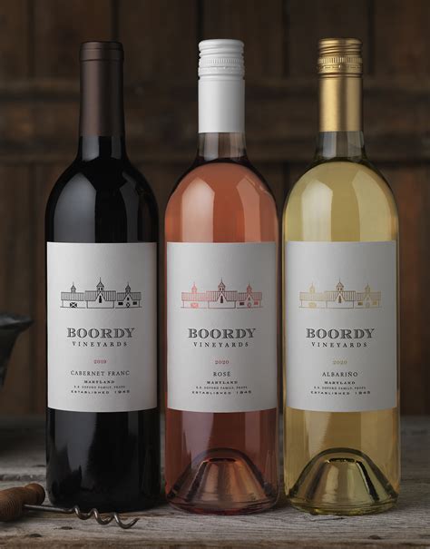 Boordy Vineyards Landmark Series Wine Packaging Logo On Behance
