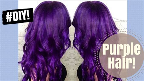 How To Dye My Hair Purple At Home Grizzbye