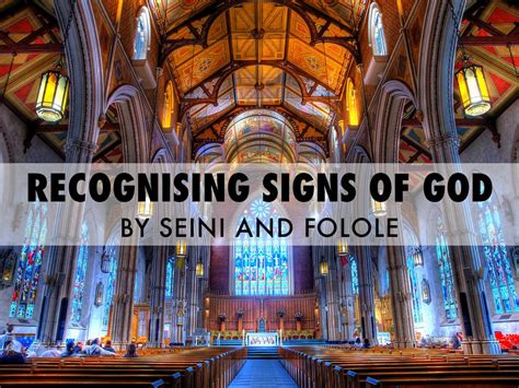 Recognising Signs Of God By Folole Naufahu