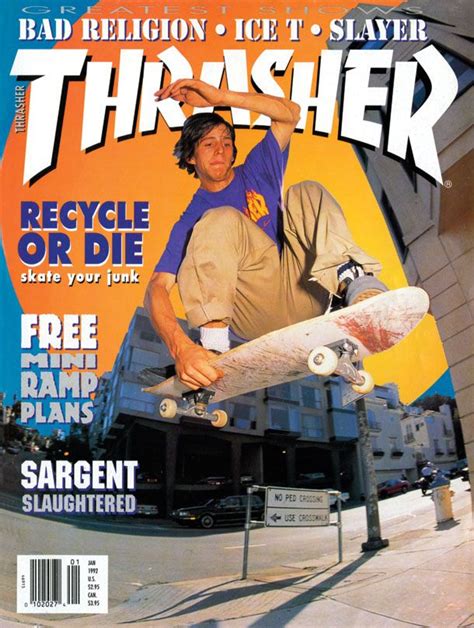 Thrasher Skateboard Magazine Displaying Items By Tag Covers