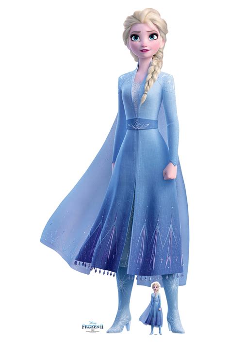 Elsa Princess Of Arendelle From Frozen 2 Official Disney Cardboard Cutout