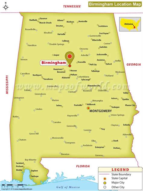 Map Of Birmingham Alabama And Surrounding Cities Cities And Towns Map
