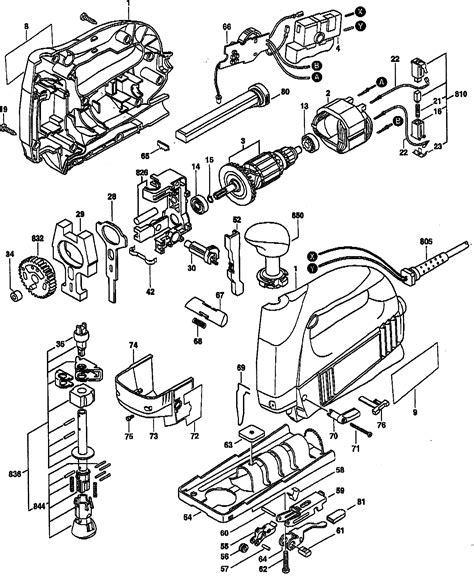 Craftsman Jigsaw Parts Model 13517242 Sears Partsdirect