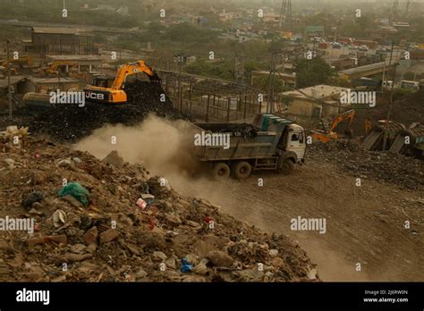 Garbage Dumping At The Bhalswa Landfill Site Spread Over 36 Acre