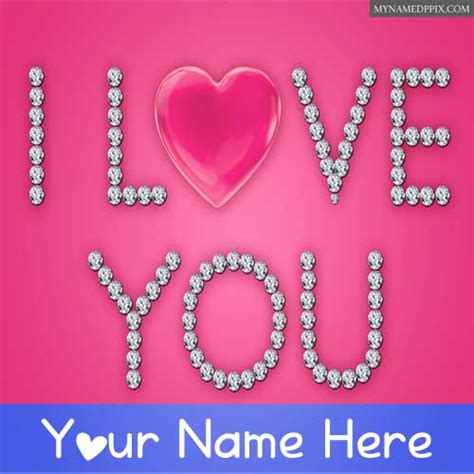 Write Name On I Love You Note Image Dp My Name Pix Cards