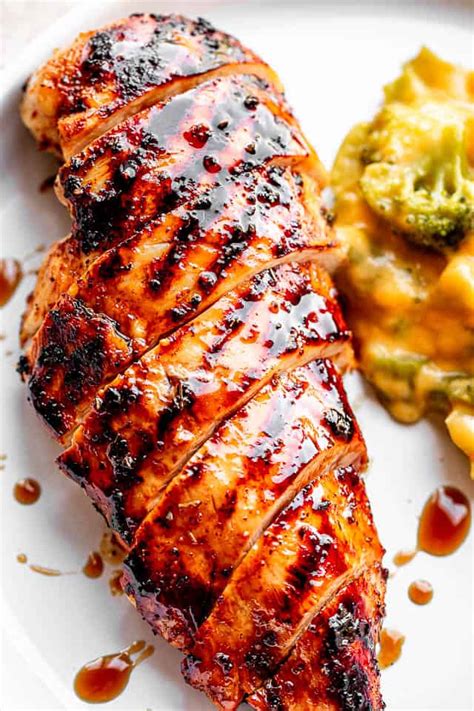 Balsamic Marinated Chicken Juicy Baked Or Grilled Chicken Breast Kembeo