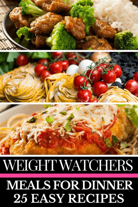 Weight Watchers Meals For Dinner With Points 25 Fast And Fabulous Meals