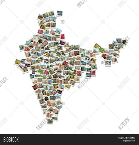Map India Collage Image And Photo Free Trial Bigstock