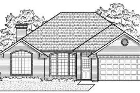 Traditional Style House Plan 3 Beds 2 Baths 2026 Sqft Plan 65 207