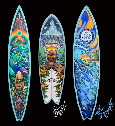 Surfboard Art Surfboard Art Surfboard Art Design Surfboard Painting