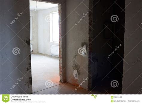 Unfinished Apartment Interior Stock Image Image Of Building Ceiling