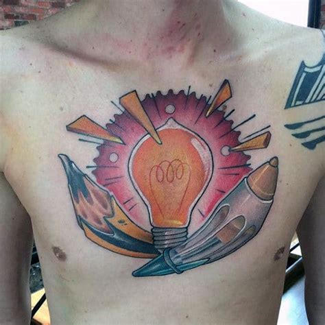 100 New School Tattoos For Men Modern Ink Design Ideas