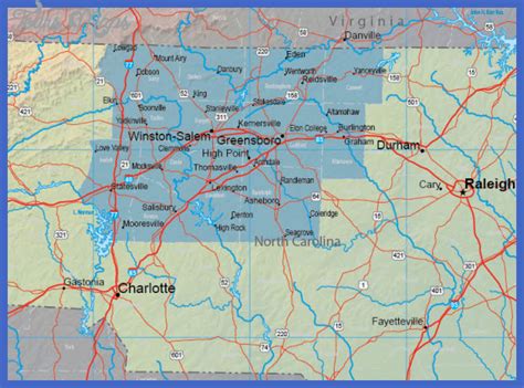 Greensboro Map And Map Of Greensboro Greensboro On Ma