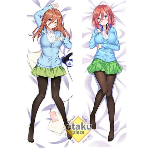 Dakimakura Miku Nakano Funda De Almohada Otaku Place