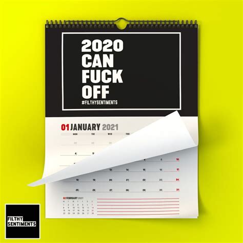 Rude Quotes Sarcastic Quotes Funny Quotes 2021 Calendar Wall