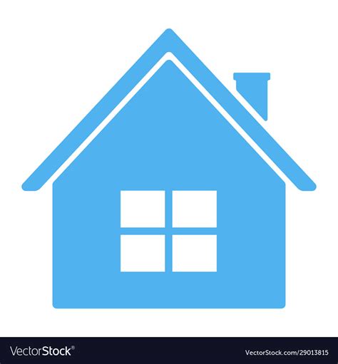 Blue House Icon