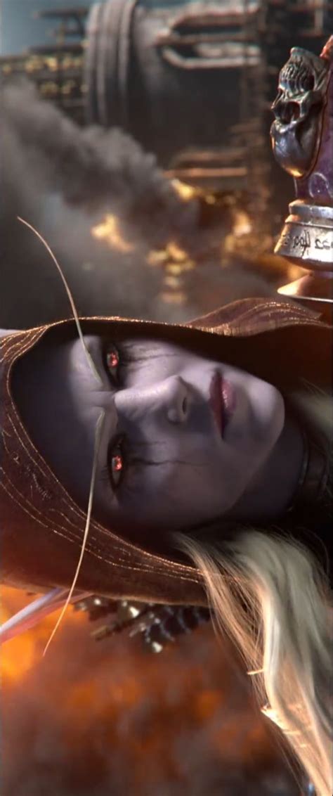 World Of Warcraft Sylvanas From The New Trailer Battle For Azeroth