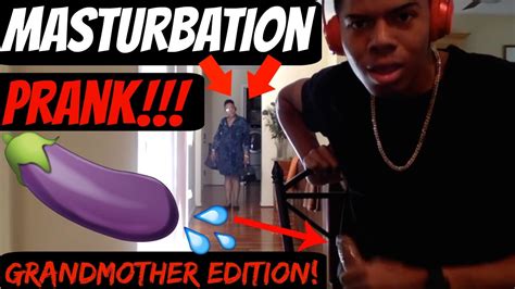 Masturbation Prank On Grandmagone Wrong Funniest Prank Youtube