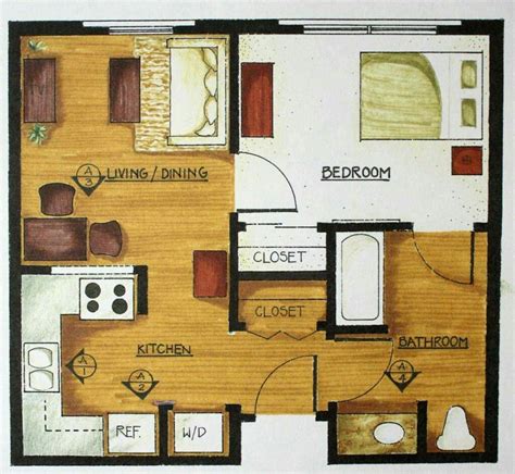 Pin By Y2e F21 On Flat Small Floor Plans Simple Floor Plans Tiny