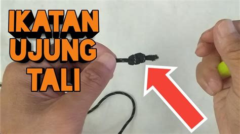 Cara Bikin Simpul Atau Ikatan Ujung Tali Prusik YouTube