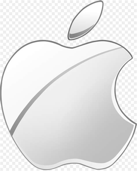 Elma Logosu Masaüstü Duvar Kağıdı Gümüş Apple Logosu şeffaf Png Görüntüsü