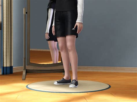 The Sims Resource Athletic Shorts For Teen Girl