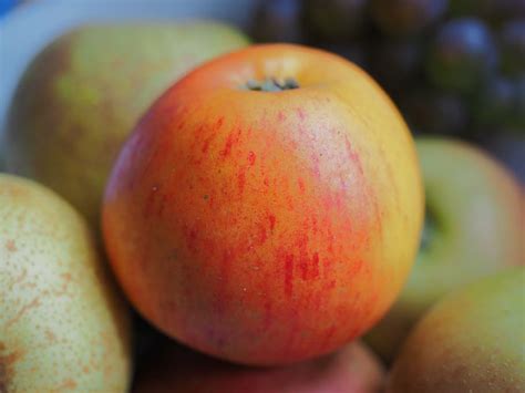 Hd Wallpaper Apple Fruit Fruits Vitamins Green Frisch Food And