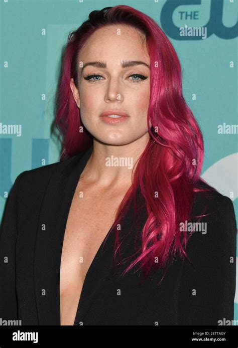 Caity Lotz Arrives To The Cw 2017 Upfront Held At The London Hotel