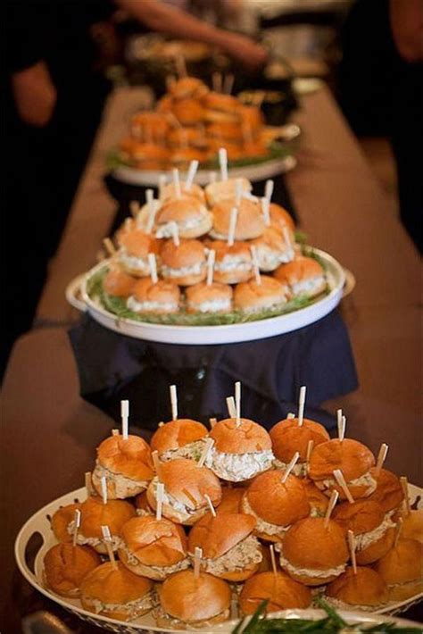 Have You Ever Thought Of This Earlier Fall Wedding Food Ideas Wedding Reception Food