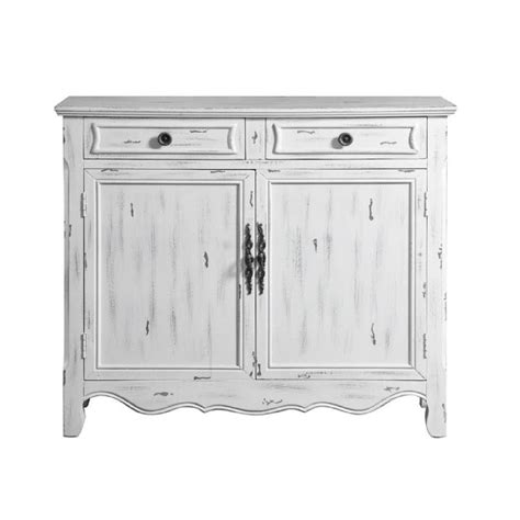 Distressed White Accent Cabinet Aptdeco Accent Doors Accent Chests
